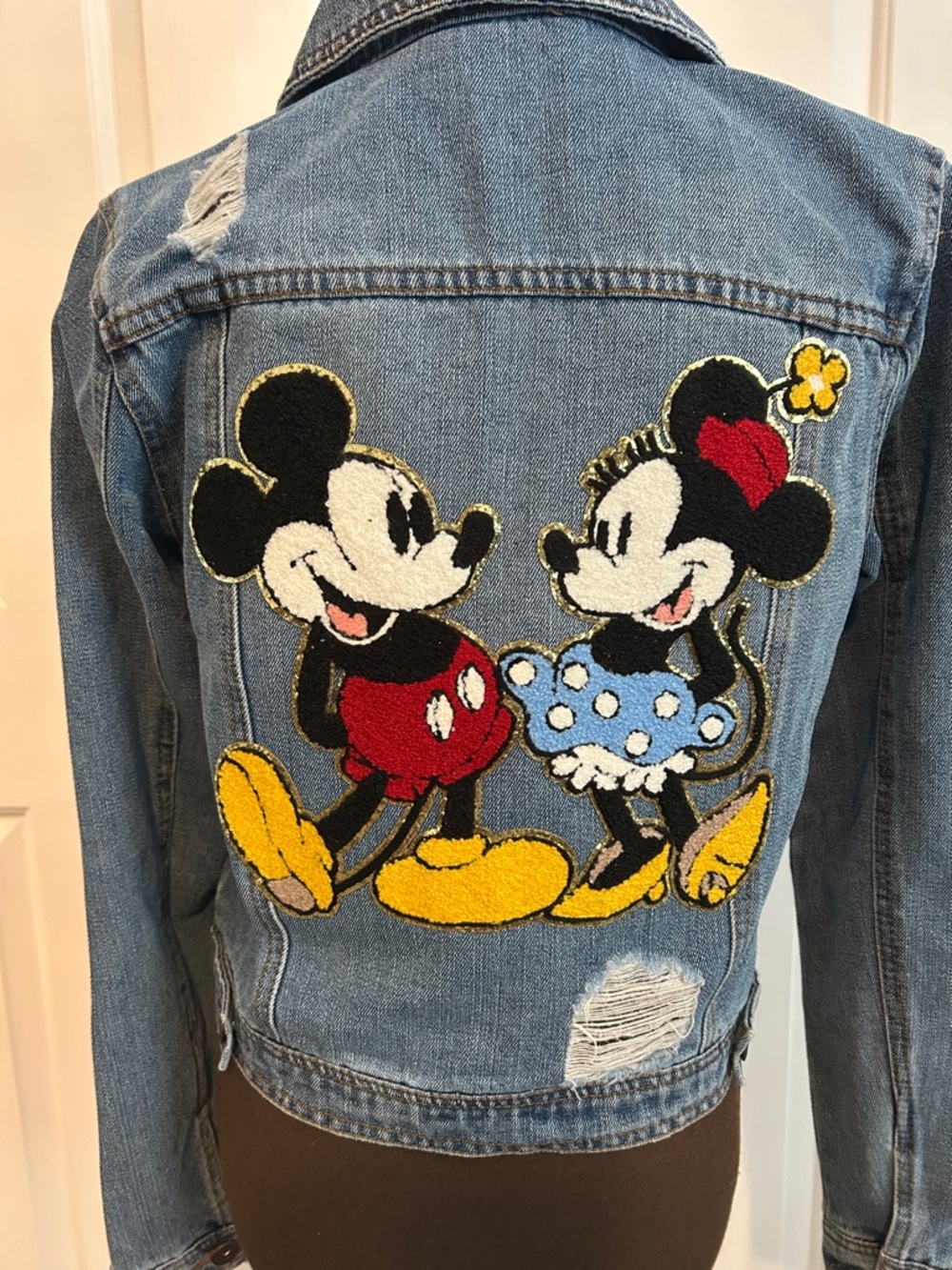 Disney Custom Denim Jacket ❤️💙